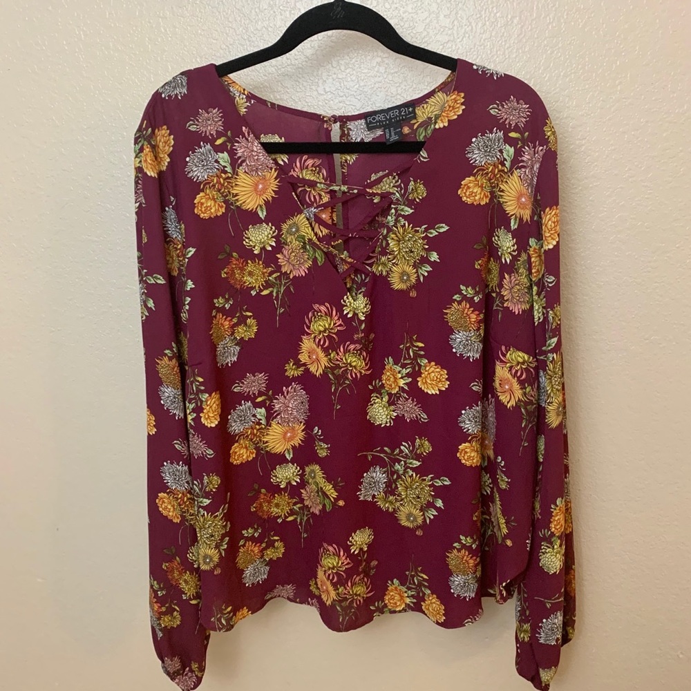 Fall Top By Forever 21
